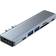 Tech-Protect V5-Hub Adapter 7-in-1 - USB-C Adapter with 4K HDMI, 2 USB, SD/TF Card Reader, 2 USB-C | Designed for Laptops with Two USB Type-C Ports | Grey